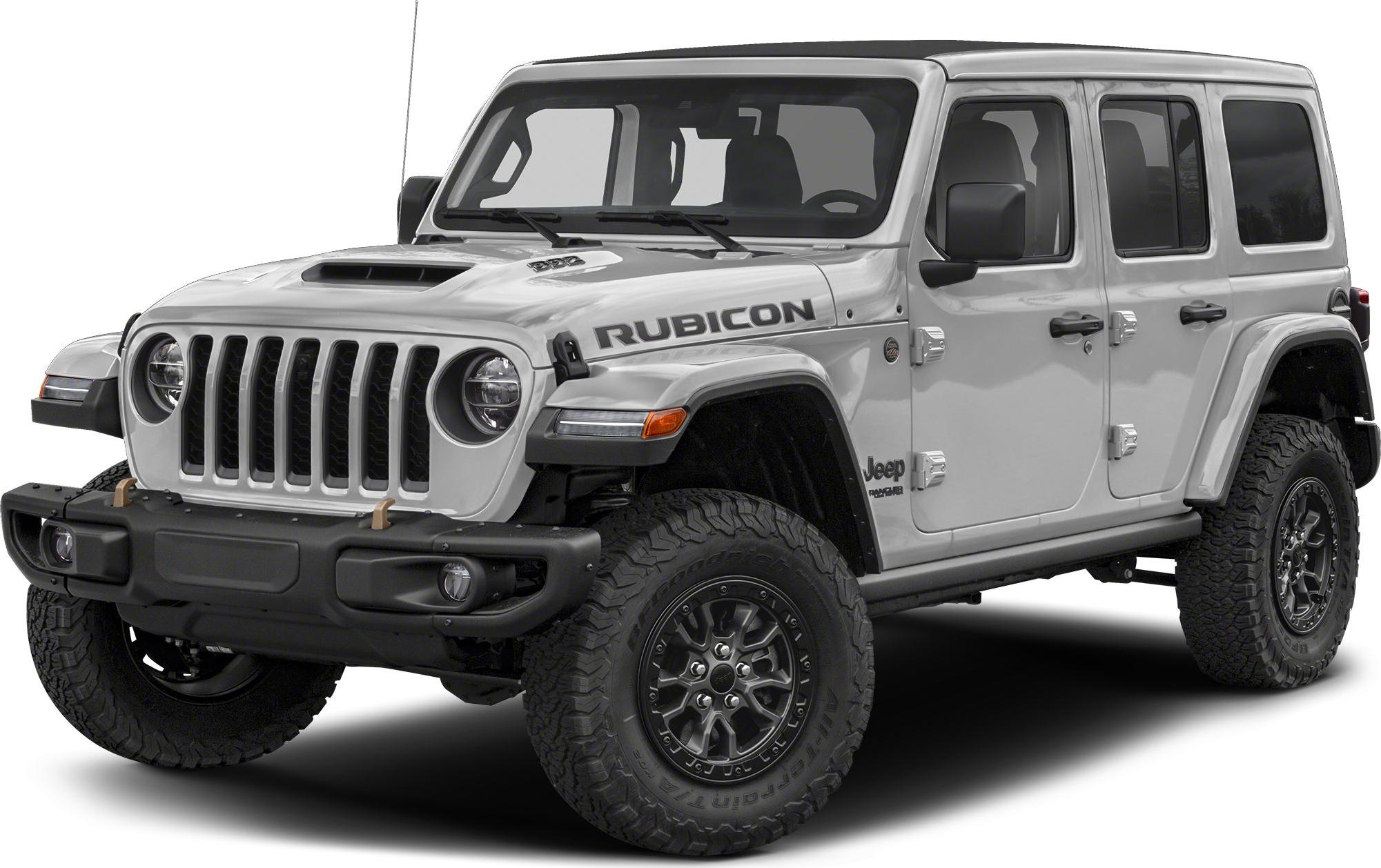 Off-road SUV with rugged grille and all-terrain tires