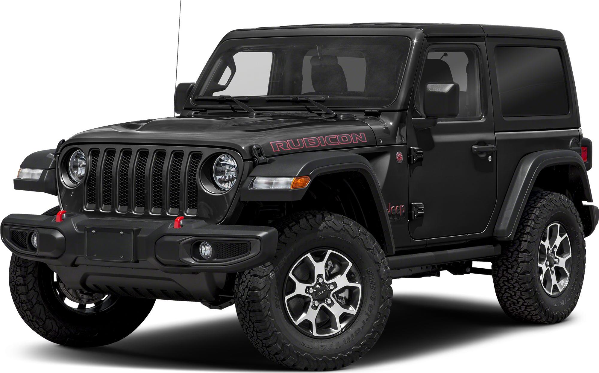 Black off-road SUV with rugged tires and seven-slot grille