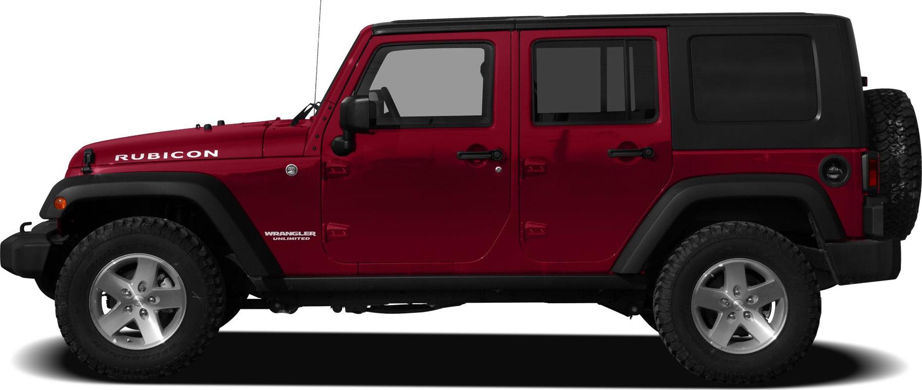 Four-door SUV with rugged design and large off-road tires side view