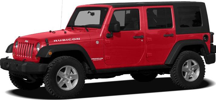 Red 4-door rugged off-road SUV with boxy design and large tires