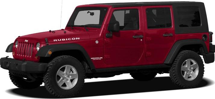 Side view of four-door off-road SUV with rugged tires and distinct boxy shape.