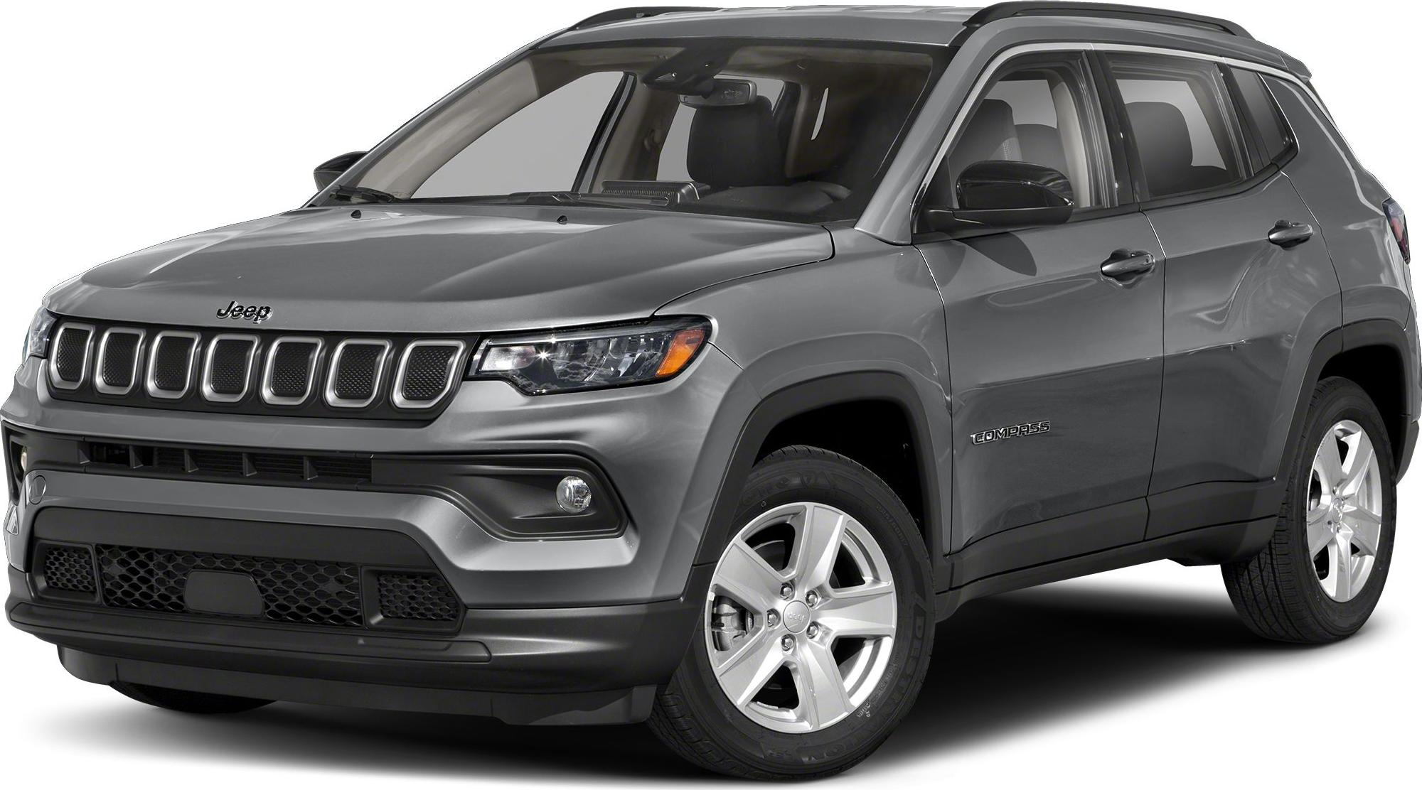 SUV front side view featuring seven-slot grille and alloy wheels