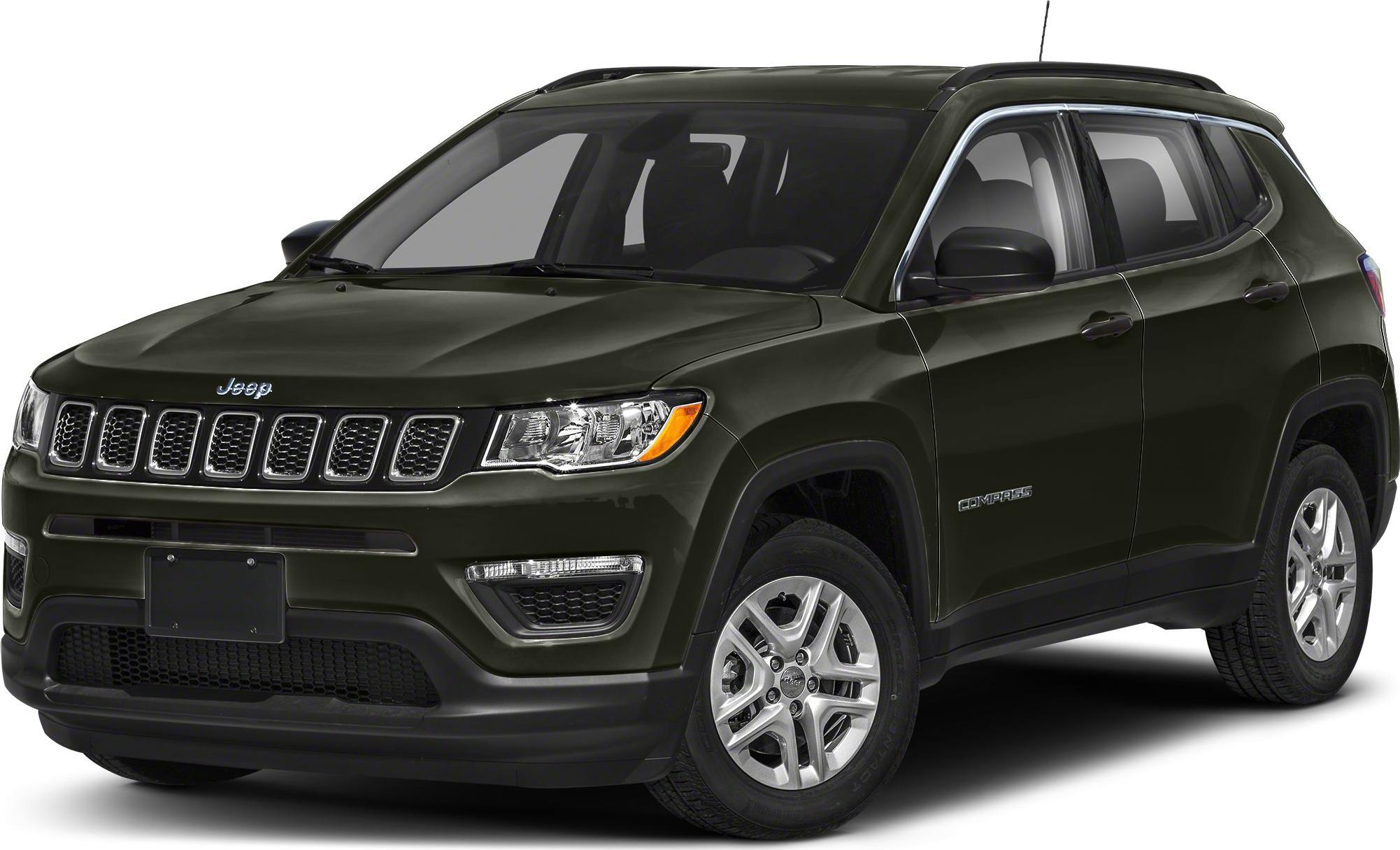 3/4 front-left view, Olive Green Pearlcoat