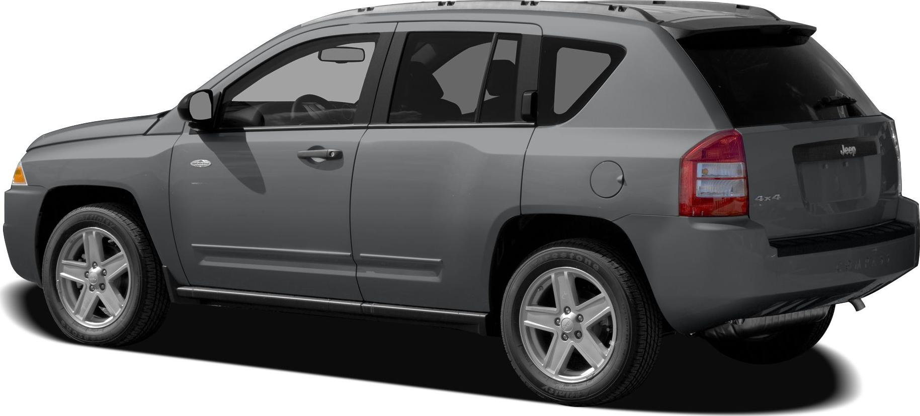 Side and rear view of a compact 4x4 SUV with alloy wheels.