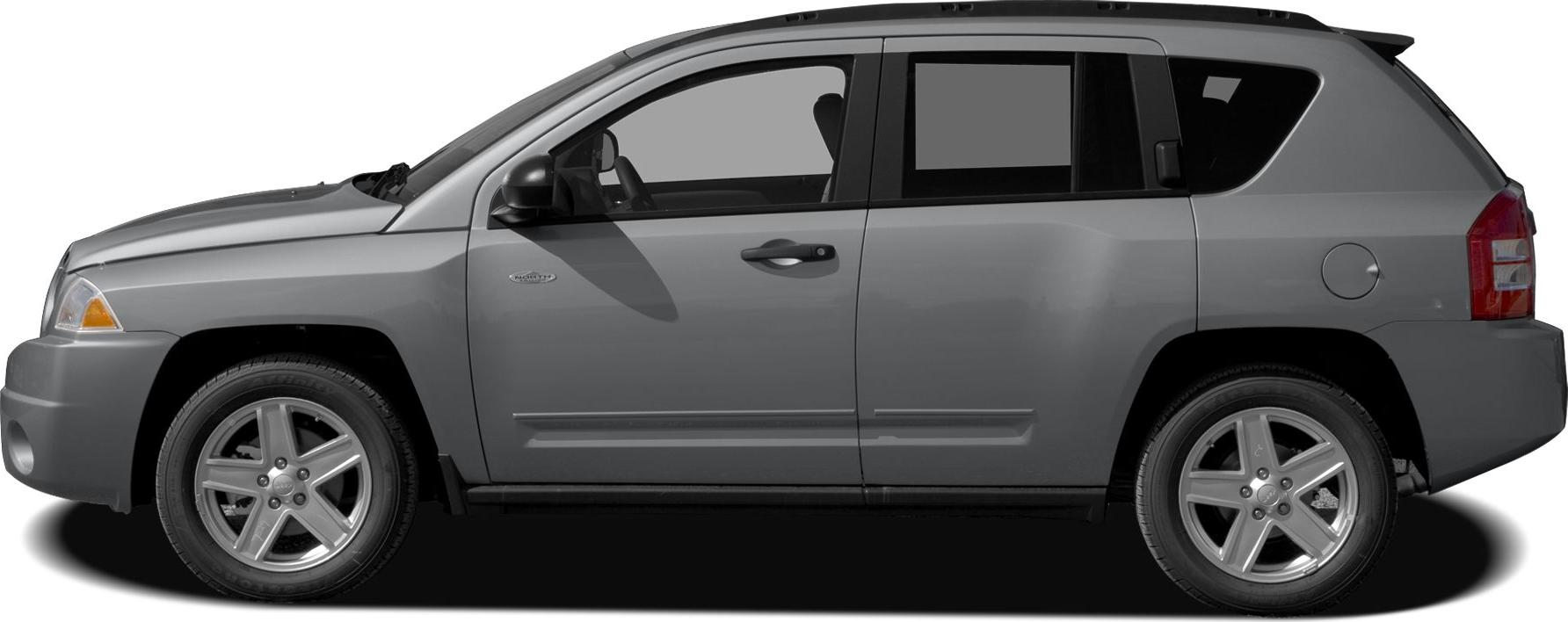 Side profile of a compact SUV with angular body and alloy wheels