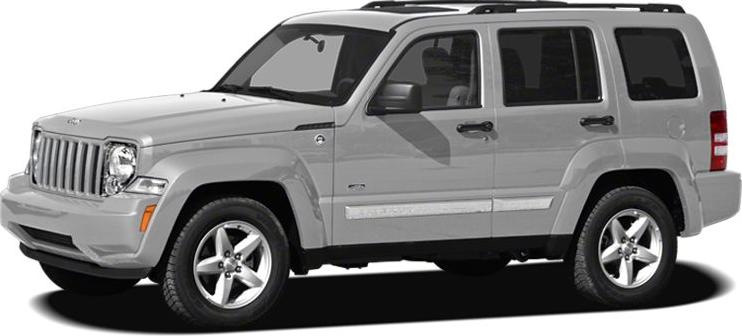 Silver SUV side front view with detailed grille and wheels
