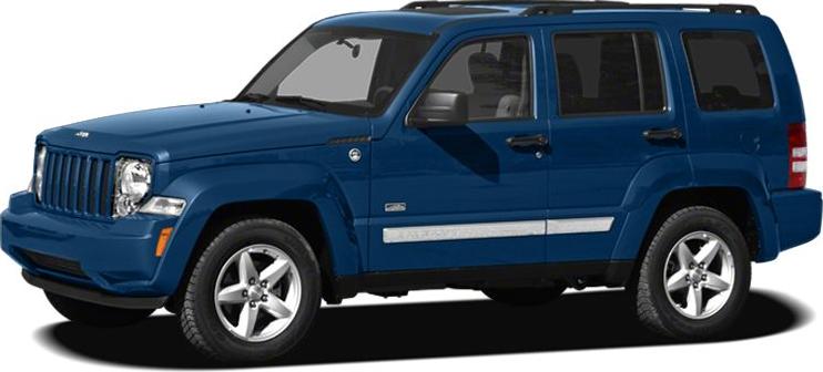 Blue SUV side profile showing distinctive boxy design and alloy wheels