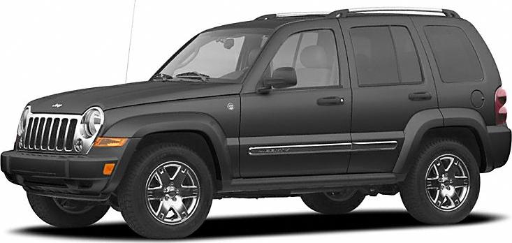 Side profile of black SUV with distinct grille and alloy wheels