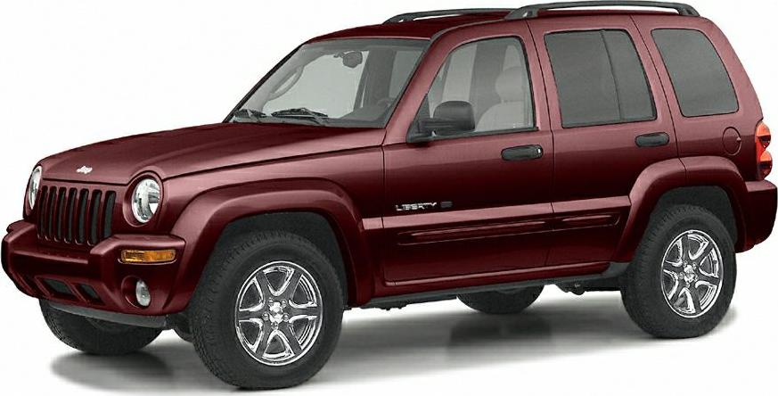 Front-side view of a classic 2001 SUV with distinct wheel design