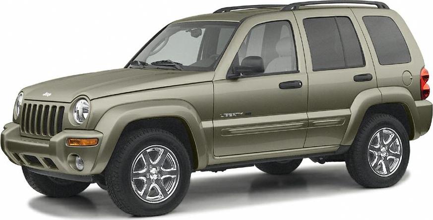 SUV with round headlights and chrome wheels