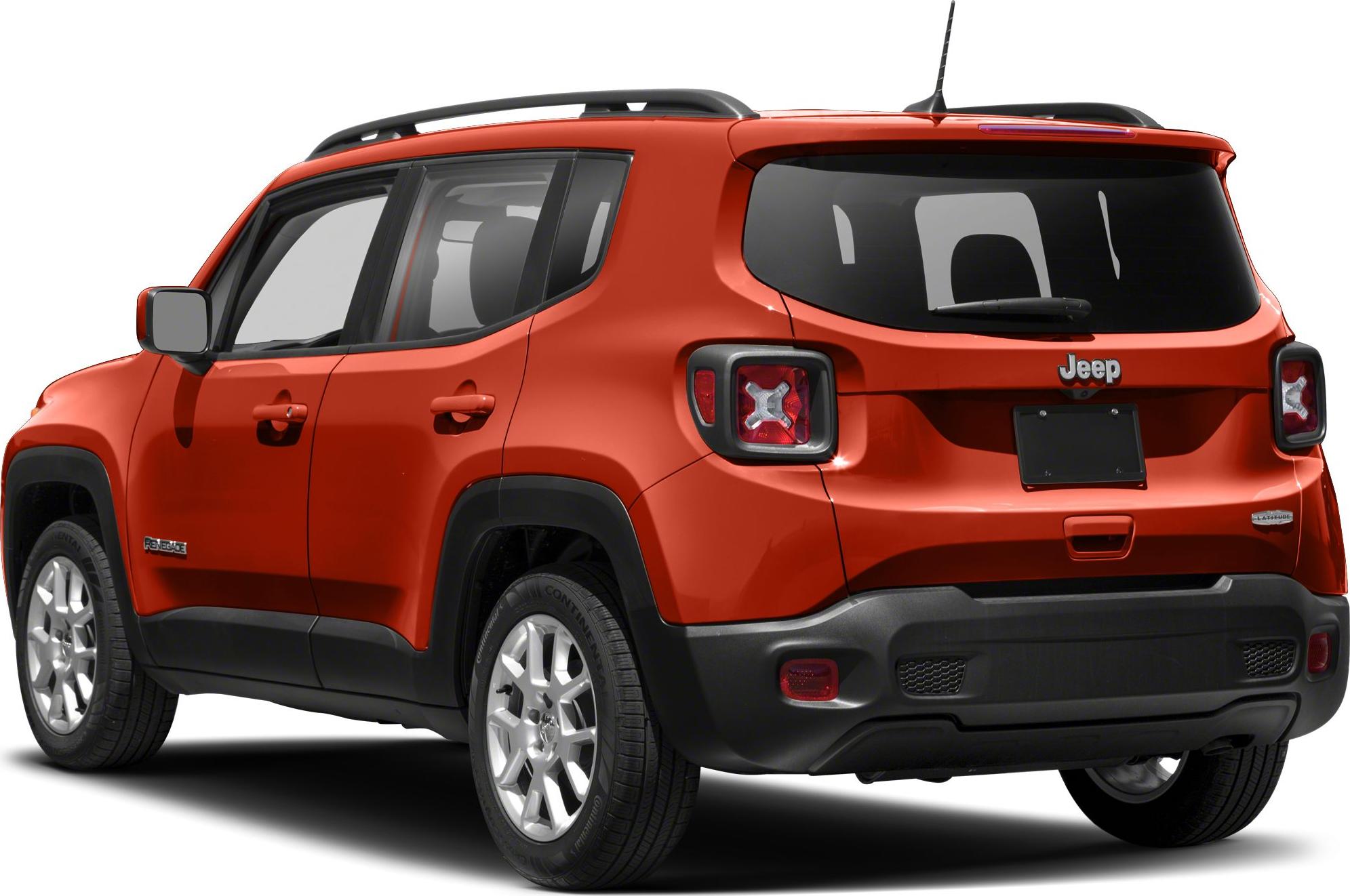 Rear three-quarter view showing taillights and black bumper