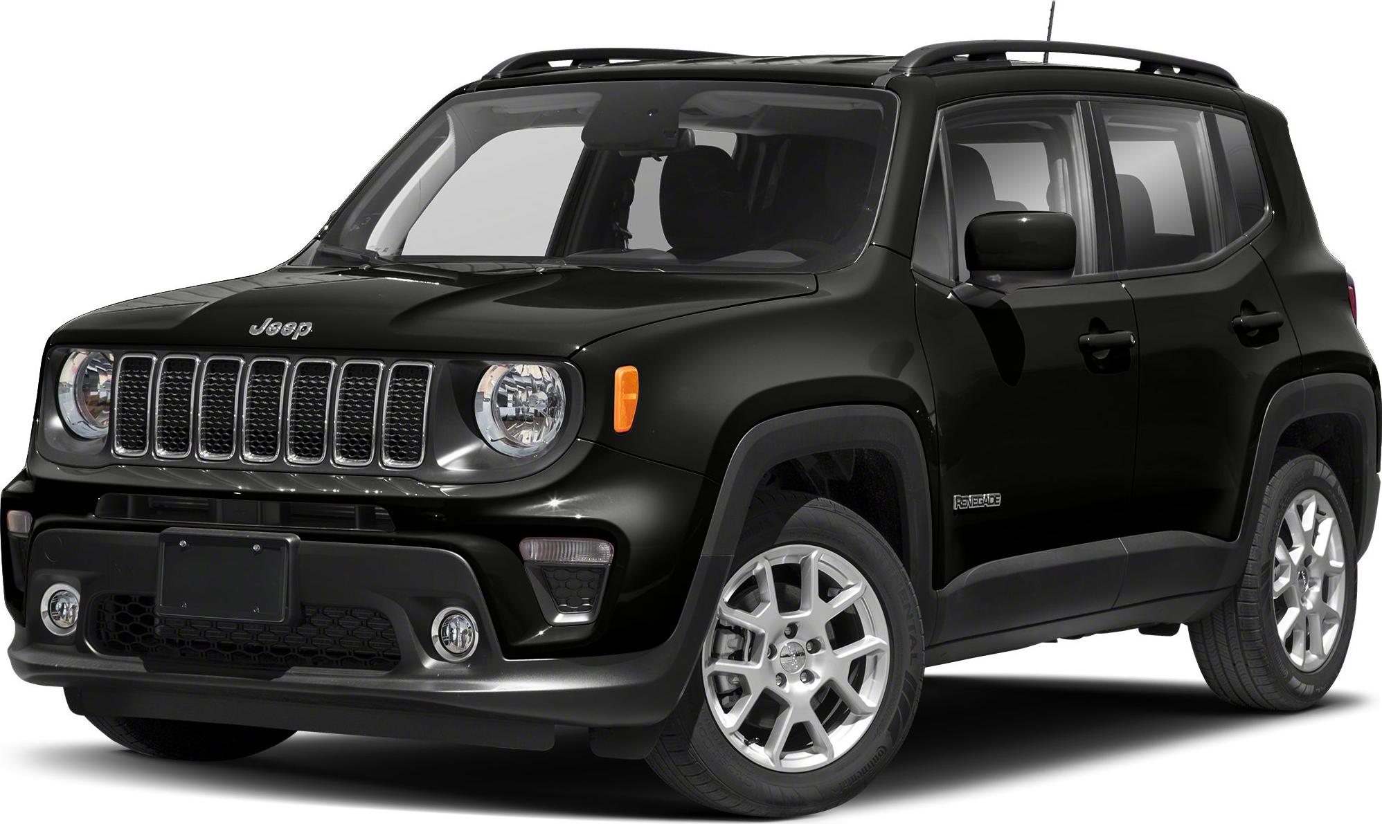 Compact black SUV with distinctive front grille and alloy wheels