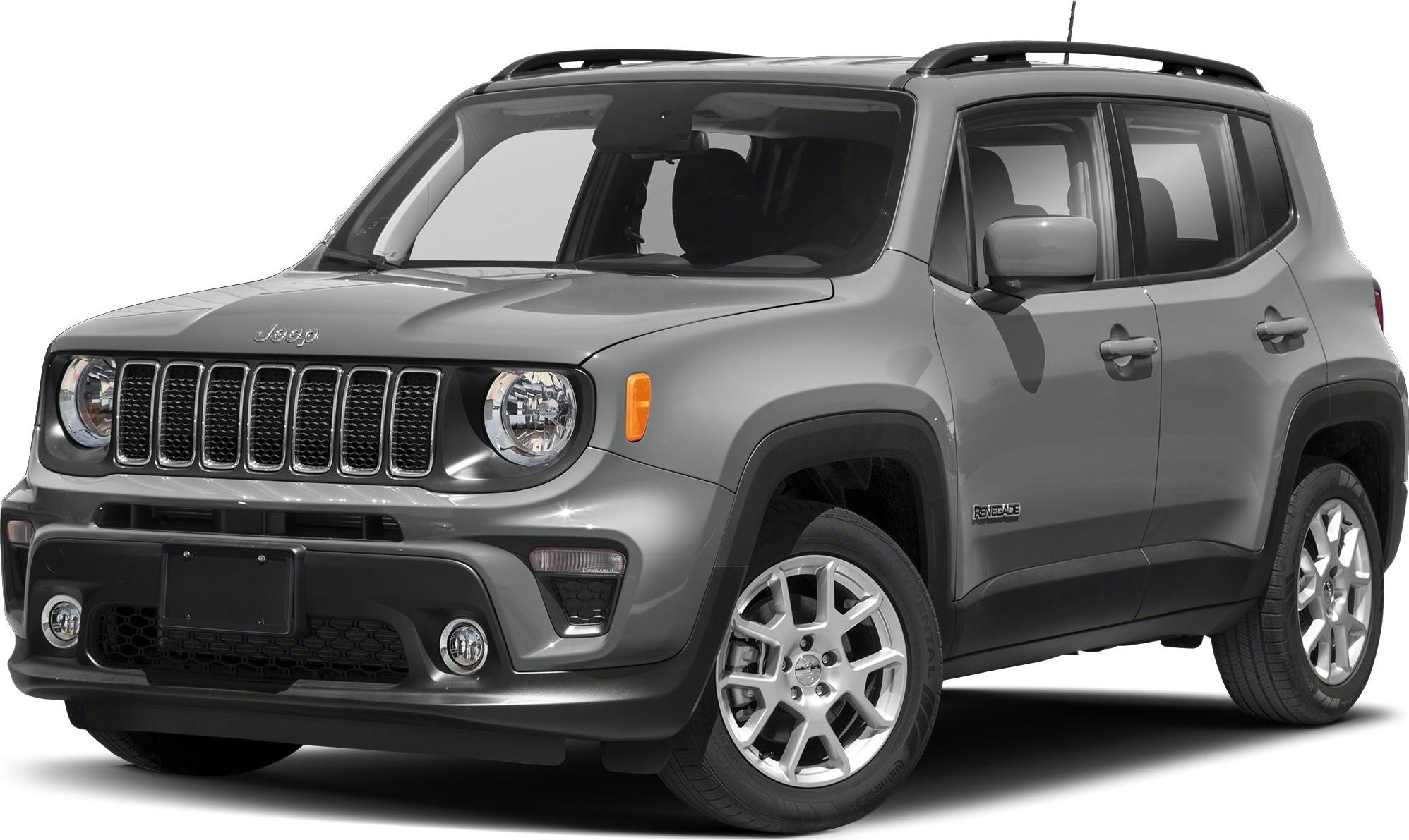 Front grille with round headlights and compact SUV side profile