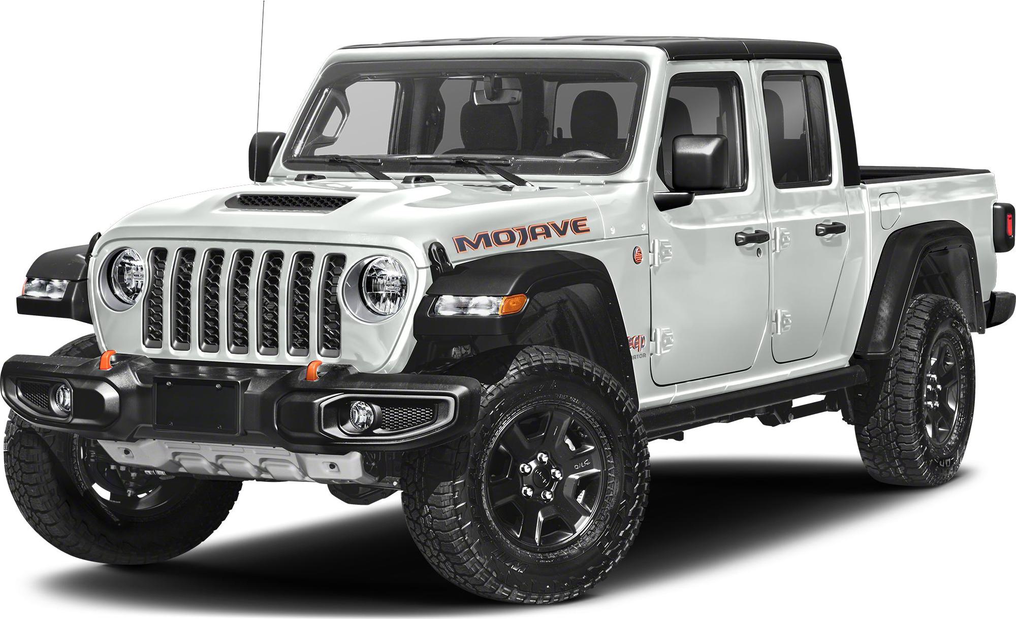 Mojave edition pickup with rugged off-road tires and distinctive grille