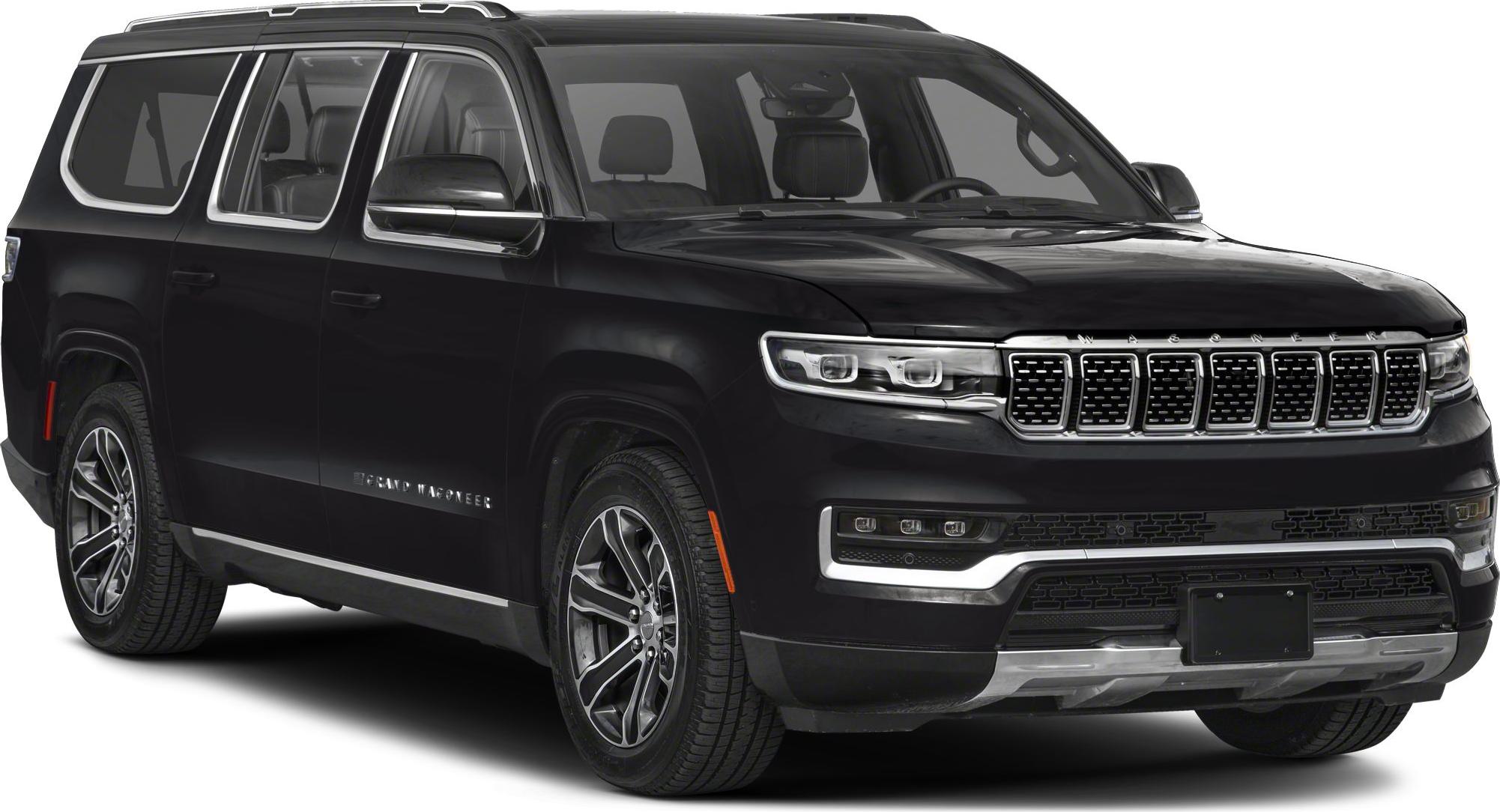 SUV with signature front grille and sleek LED headlights