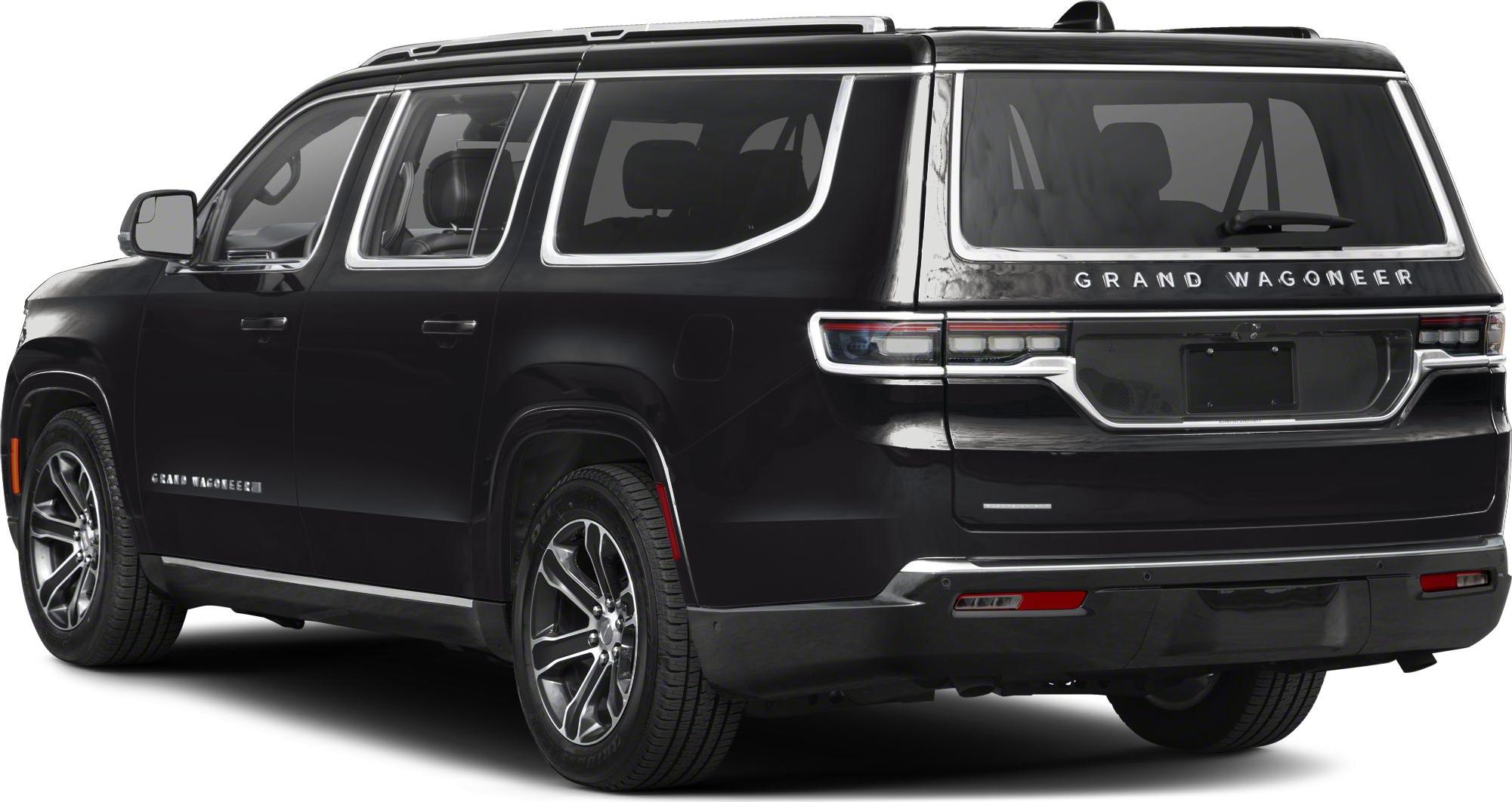 Rear and side profile with tail lights and alloy wheels