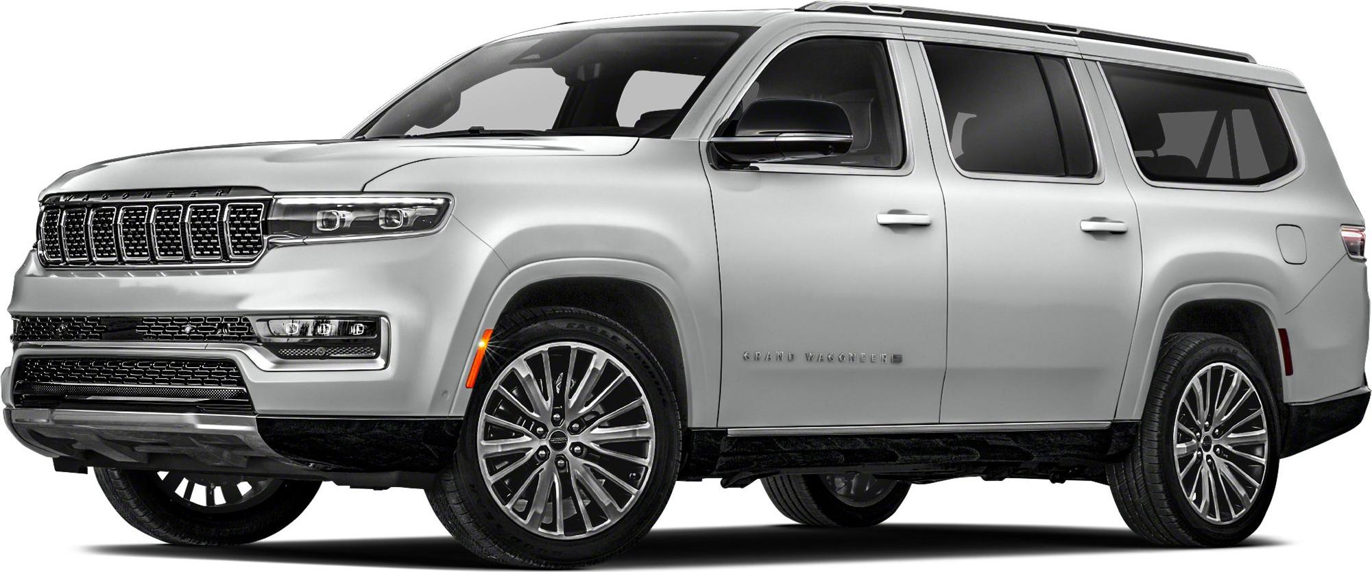 Modern luxury SUV with LED headlights and distinct grille design