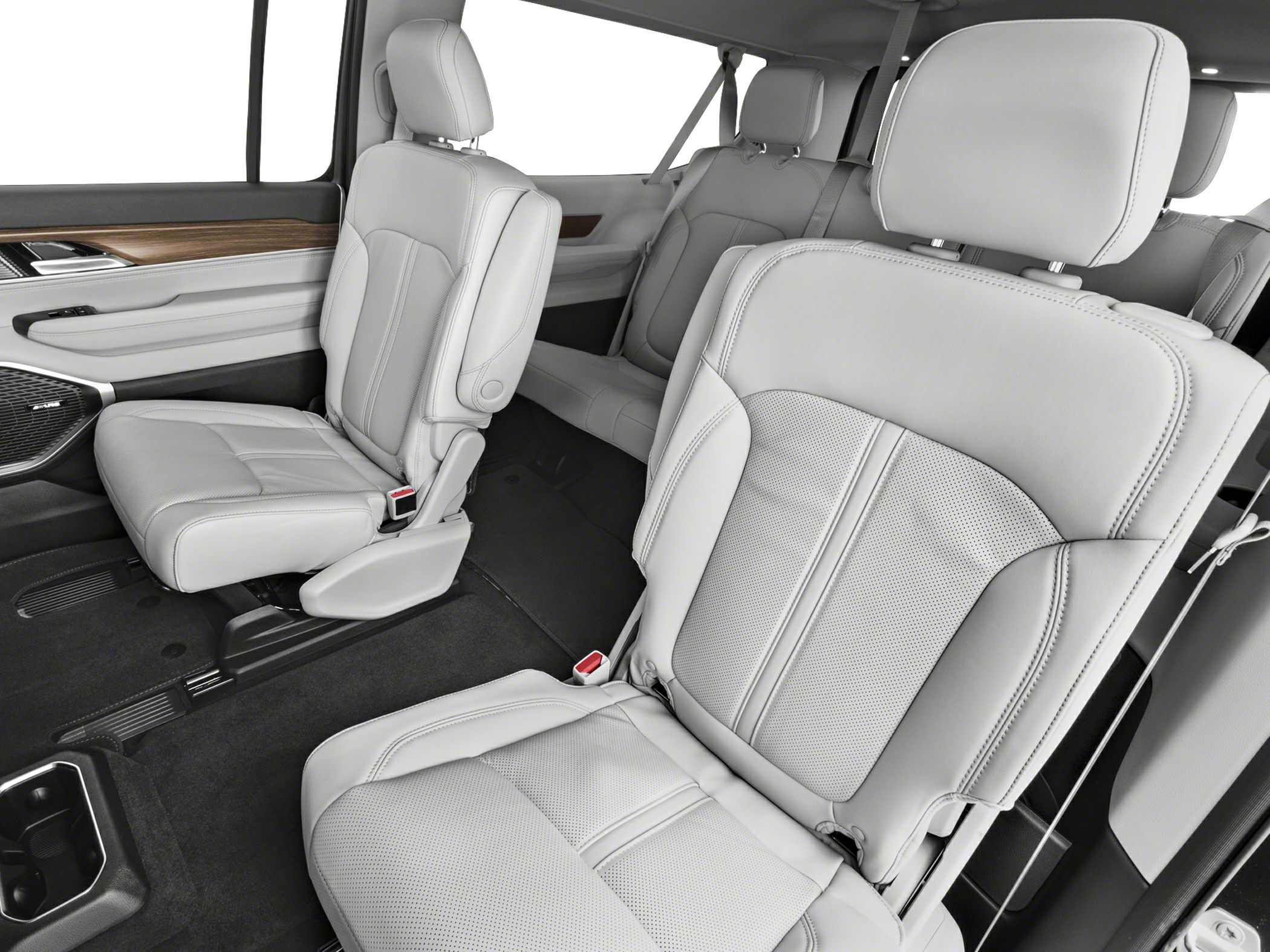 Premium leather seating and spacious multi-row interior