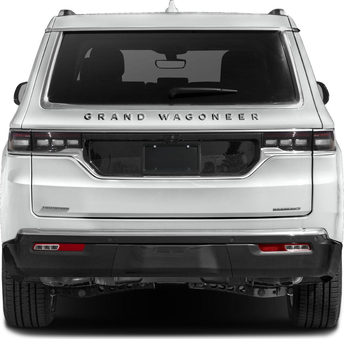 Large rear window, rear wiper, modern distinct taillights, bold rear design