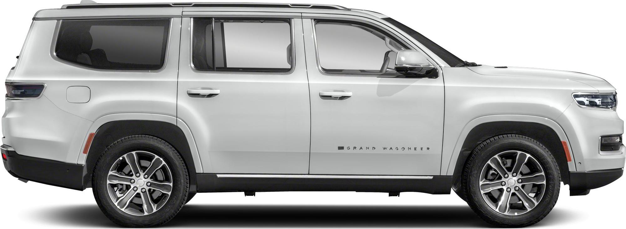 SUV side profile with LED headlights and alloy wheels