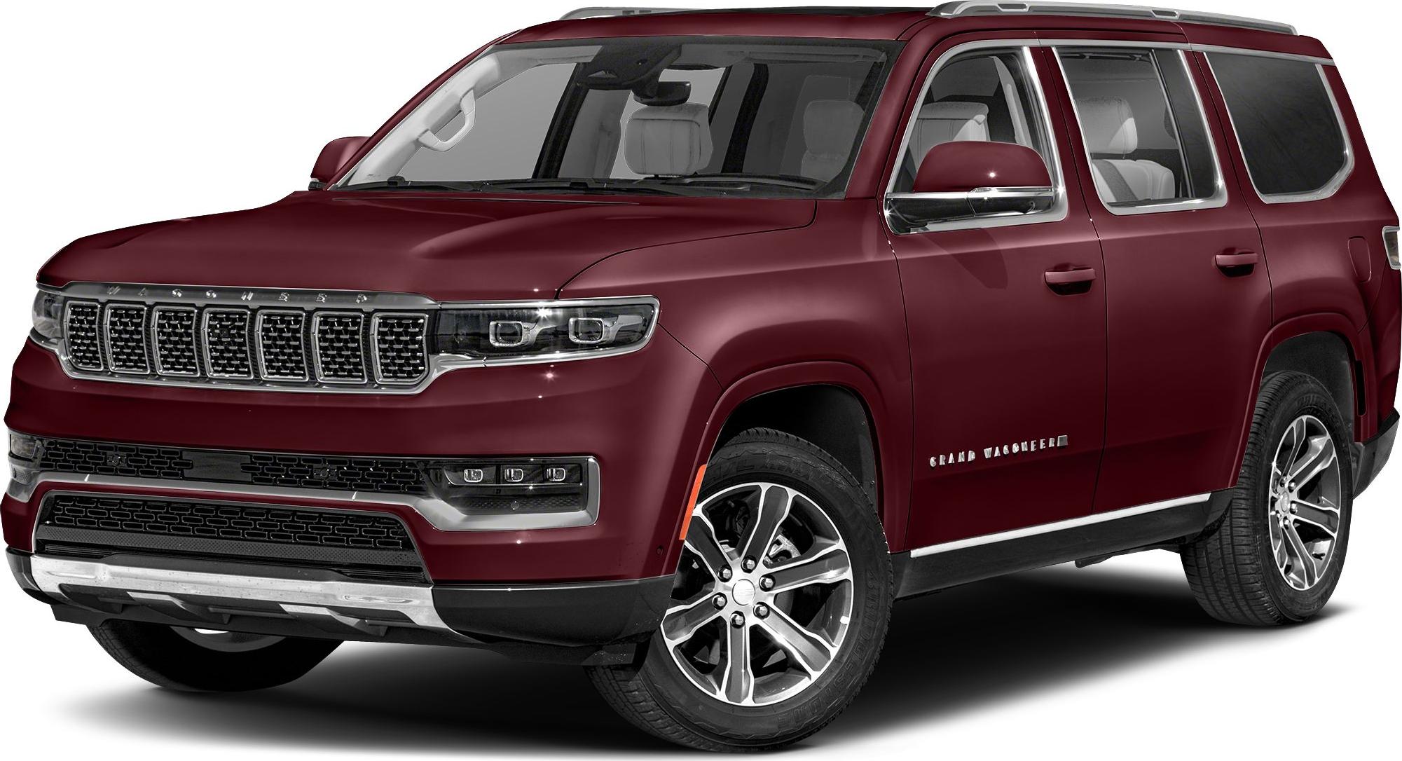 Distinctive front grille and sleek side profile of a luxury SUV