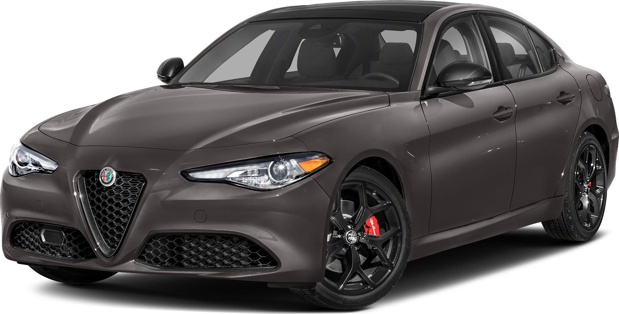 Front view showing LED headlights, signature grille, and black alloy wheels