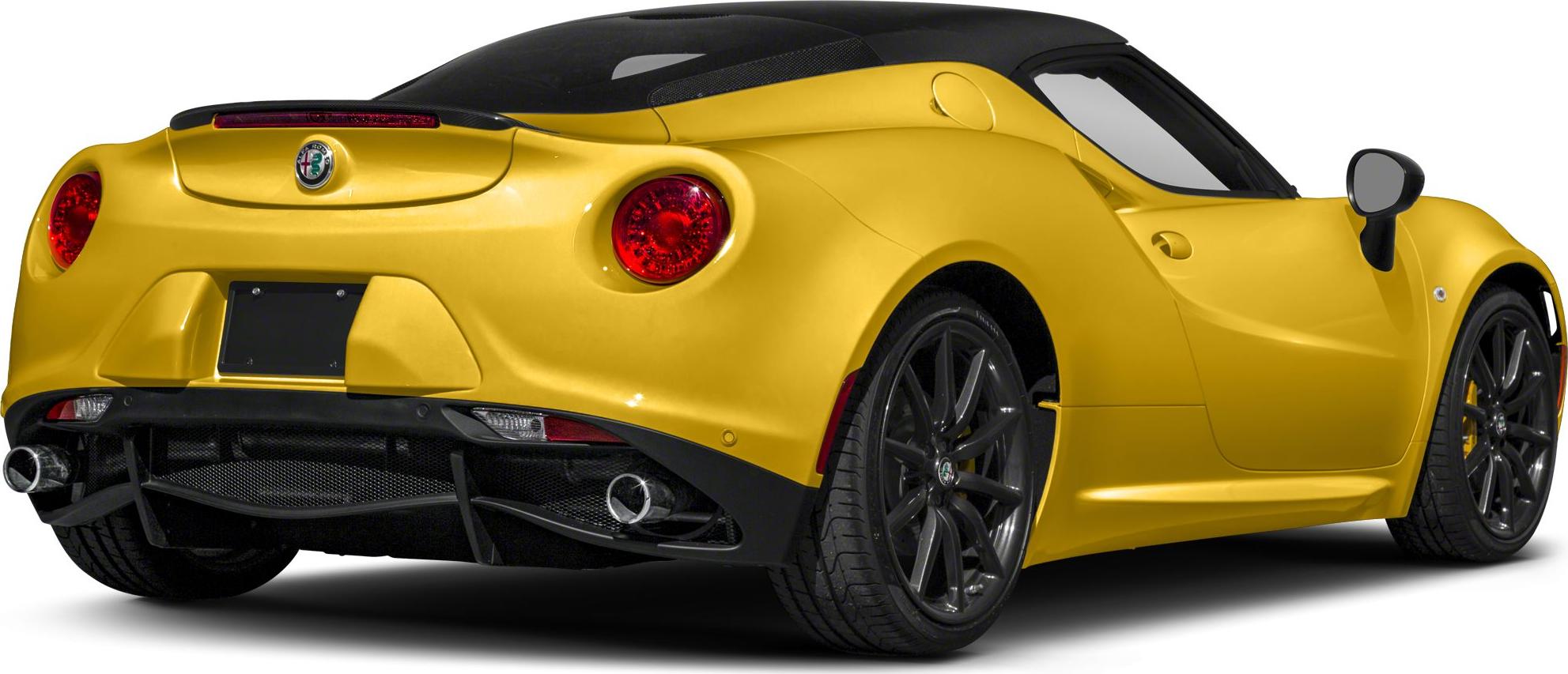 Sleek rear view with dual exhaust, round tail lights, and alloy wheels.