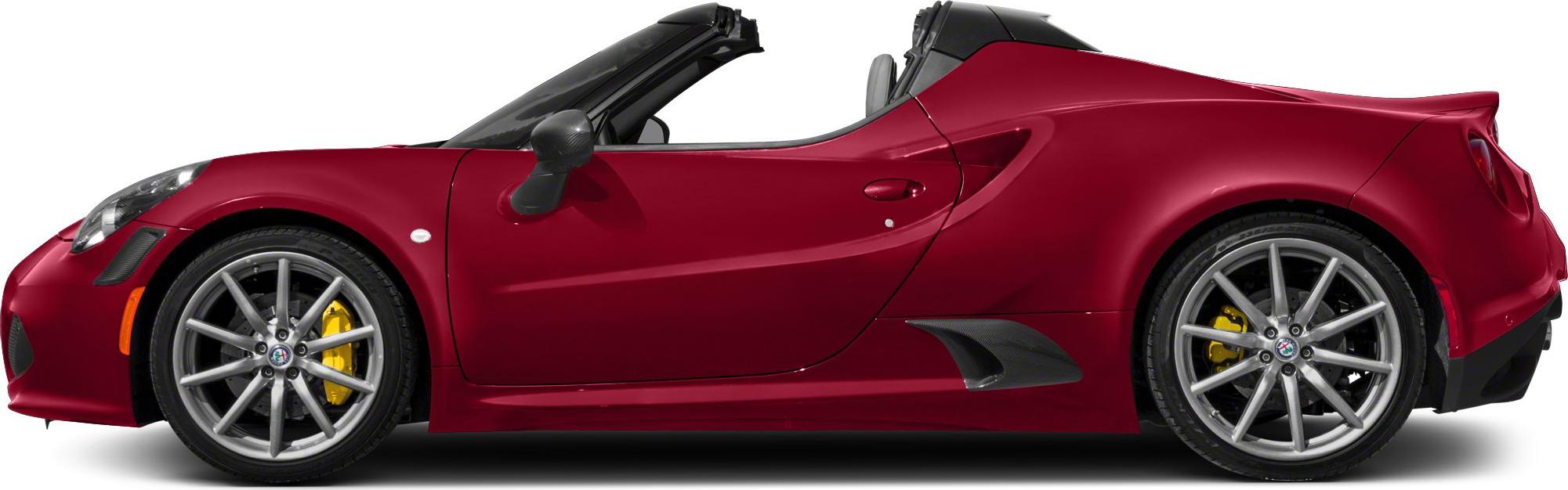 2016 Alfa Romeo 4C Spider Side View Left