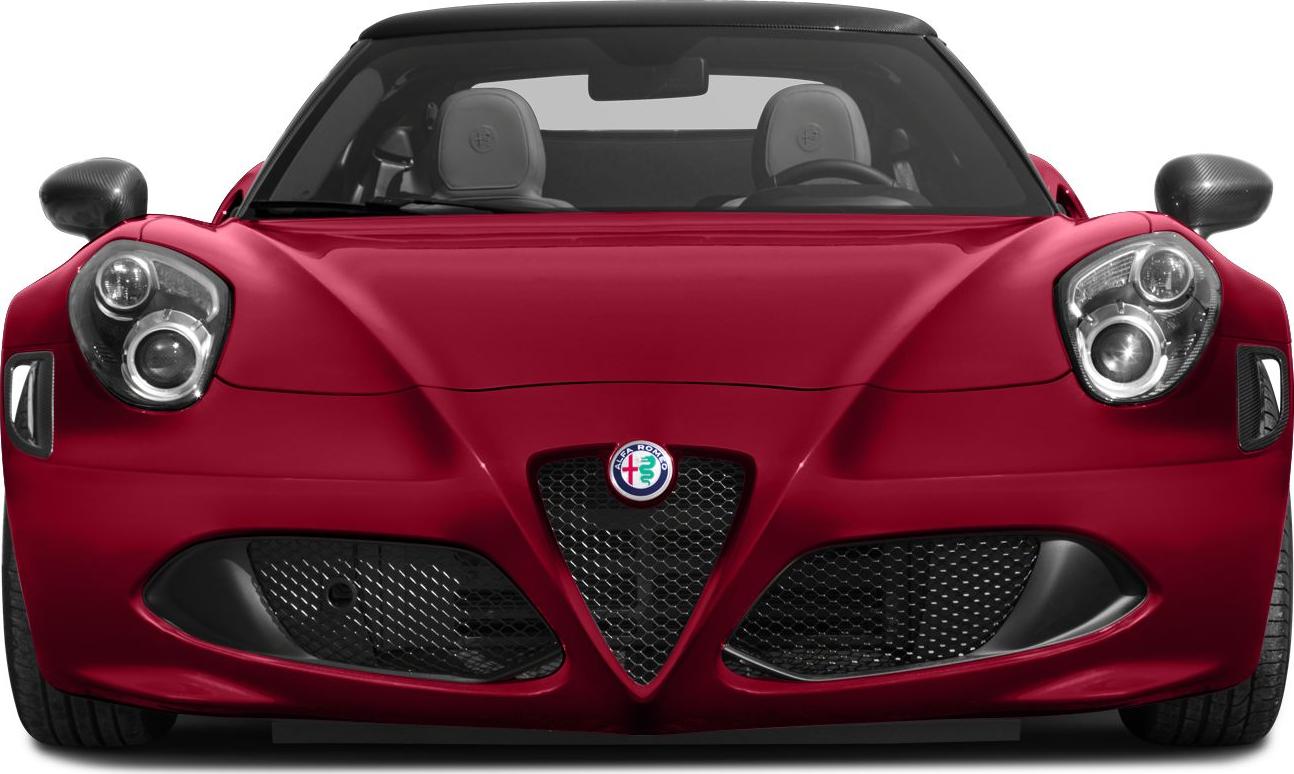 2016 Alfa Romeo 4C Spider Front View