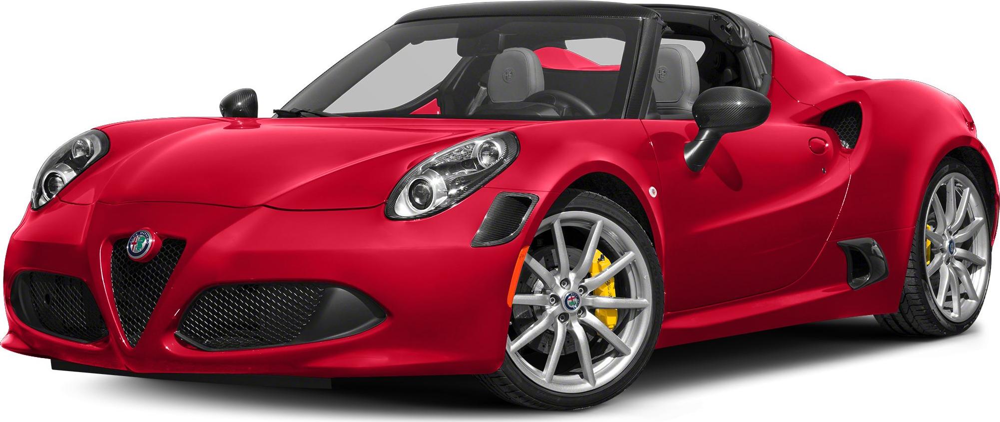 3/4 front-left view, Alfa Rosso