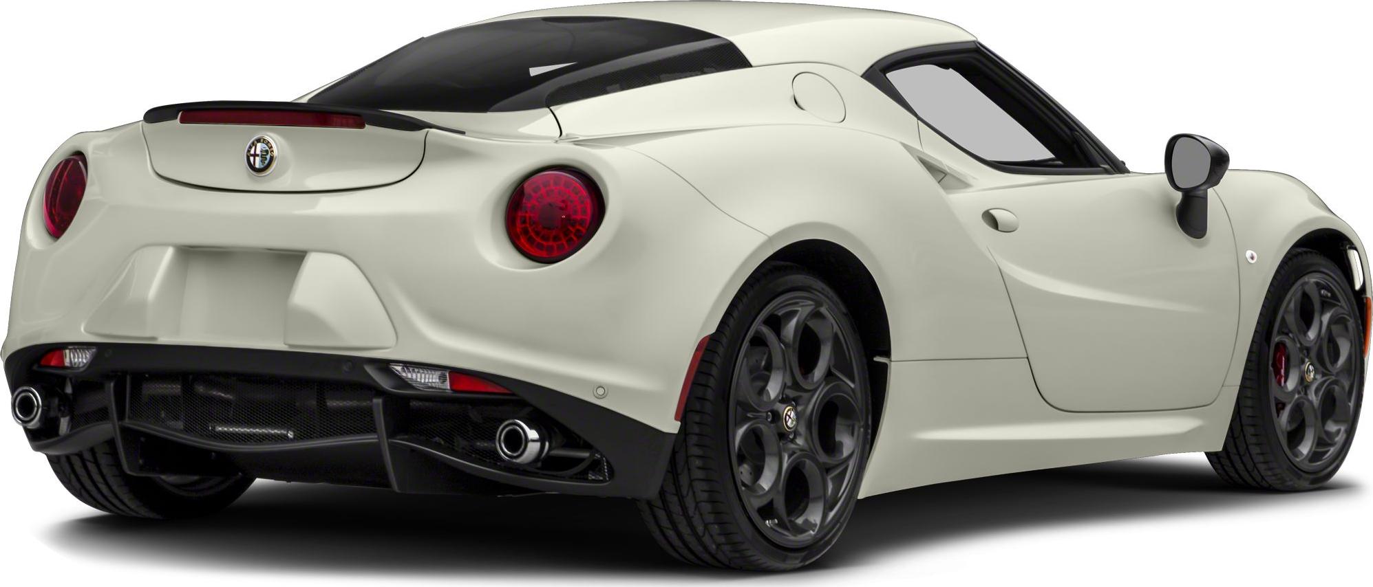 Rear view with dual exhaust and round tail lights