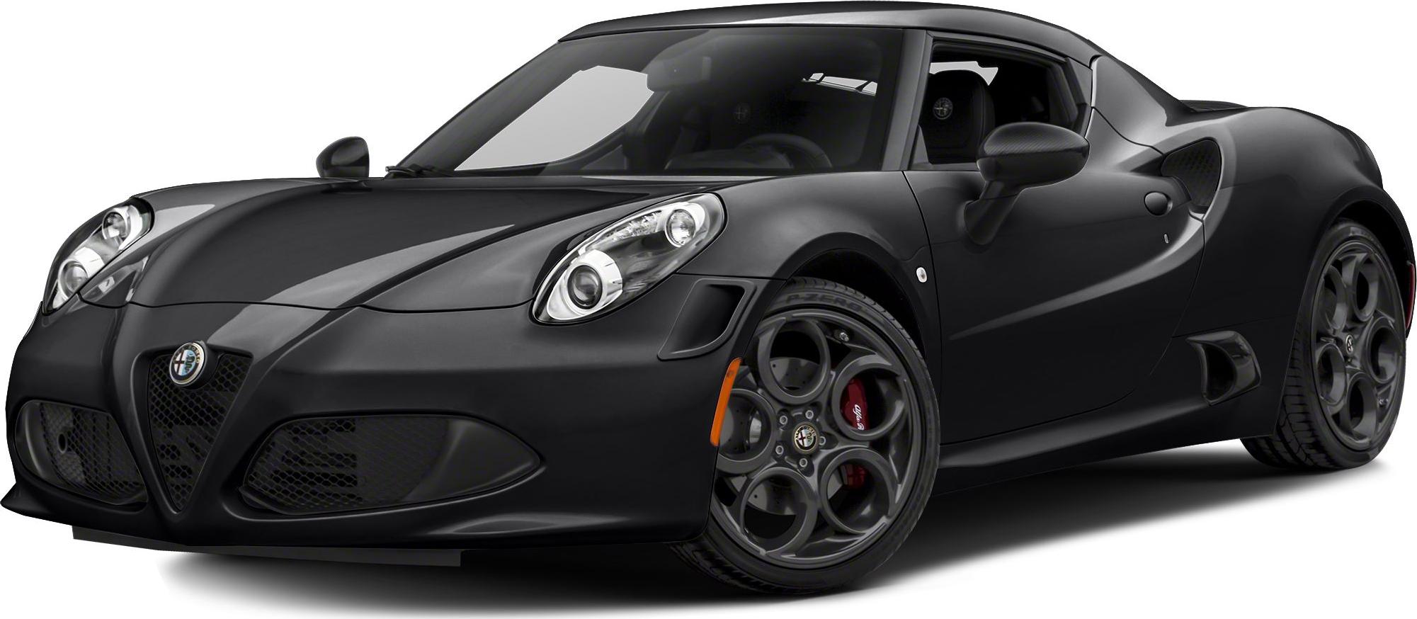 Black sporty coupe with unique wheels and aerodynamic front end