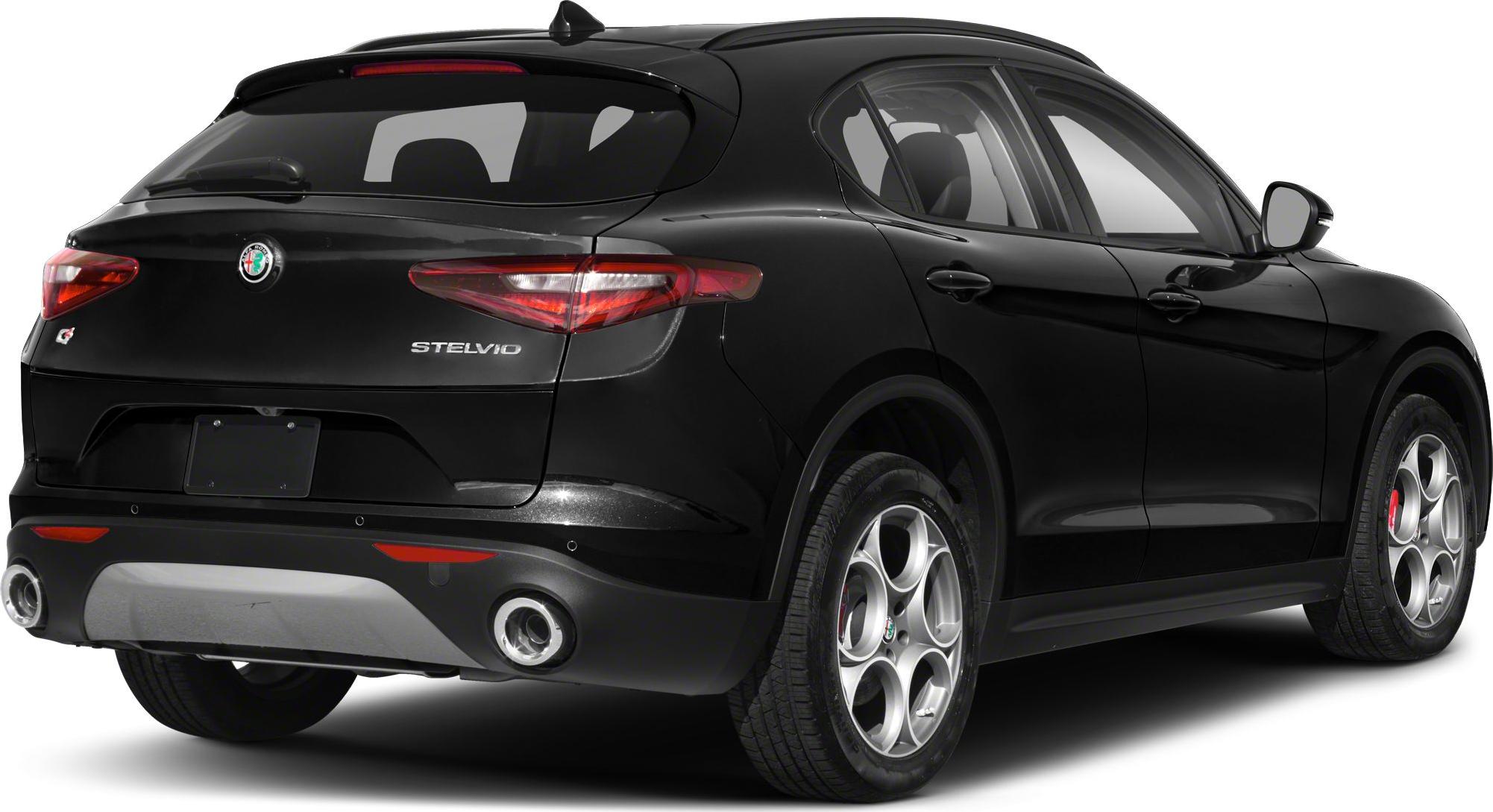 Rear side view with taillights, dual exhausts, and alloy wheels