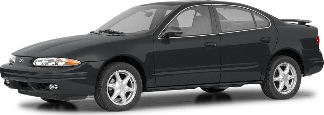 Side profile of a black sedan with alloy wheels and 4 doors