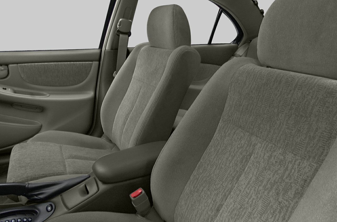 Cloth front seats and door panel interior