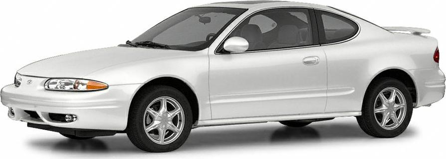 White two-door coupe with alloy wheels and sporty mid-size design