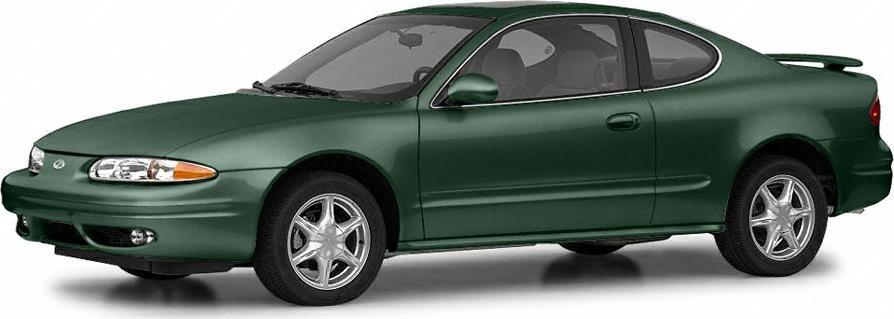 Front side view of a sporty two-door coupe with alloy wheels