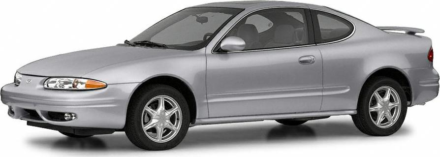 Silver sporty two-door coupe with alloy wheels and sleek side profile