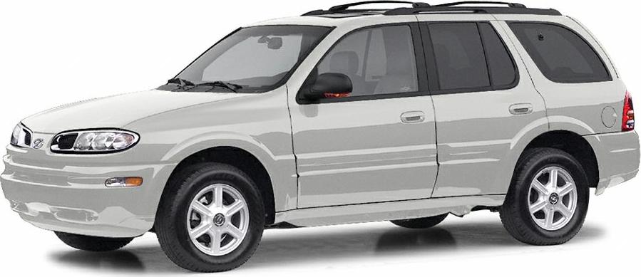 Side profile of a mid-size SUV with alloy wheels and roof rack