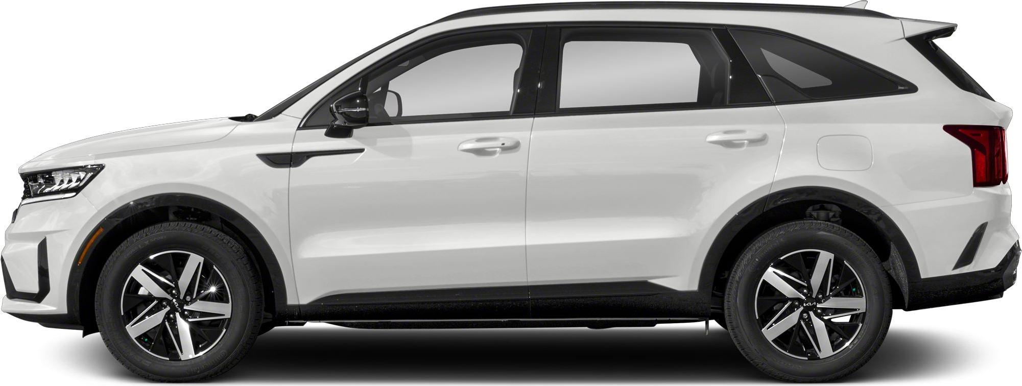 Side profile of an SUV with alloy wheels and modern window design