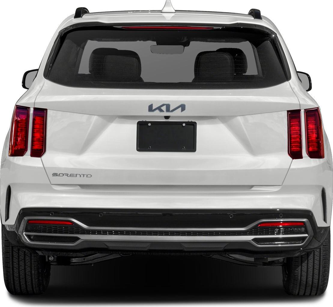 LED vertical tail lights and modern rear bumper design