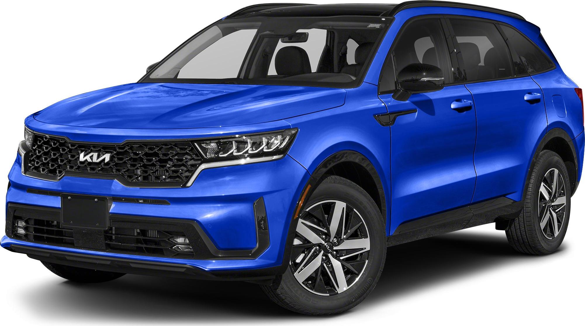 3/4 front-left view, Sapphire Blue