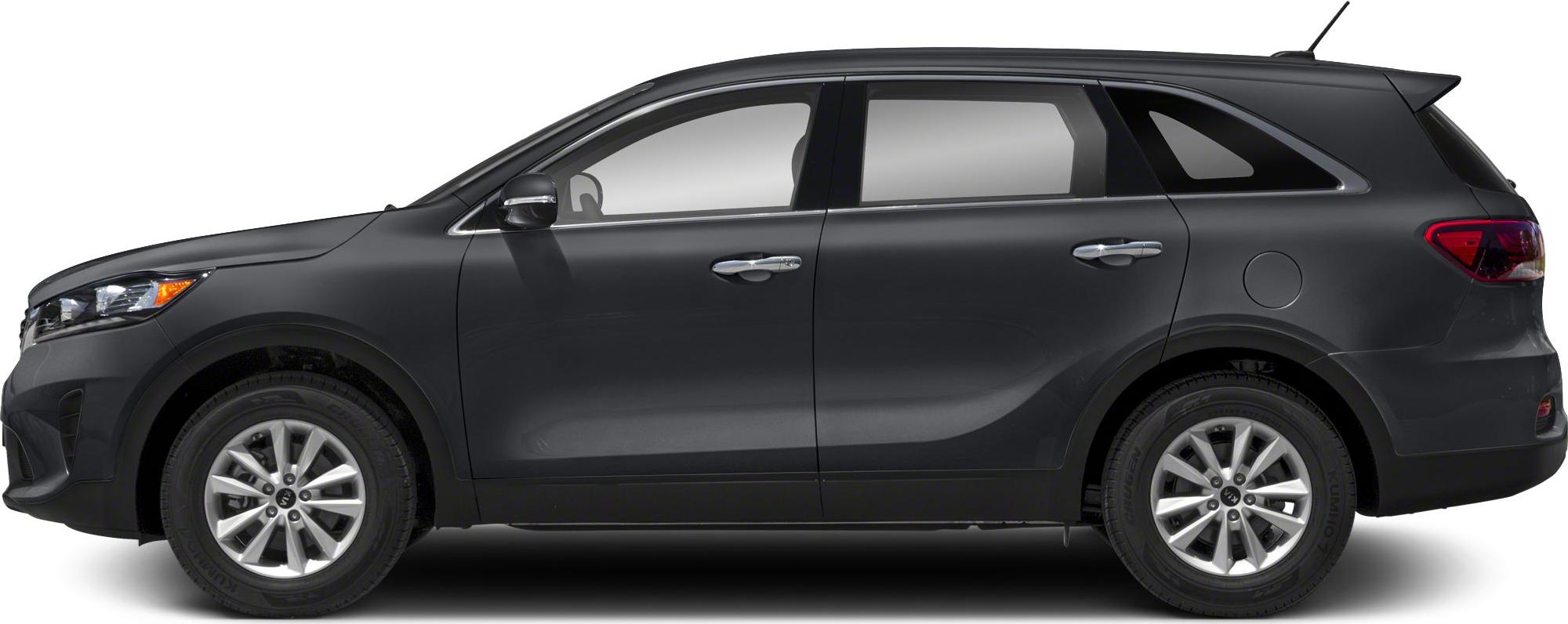 SUV side profile with alloy wheels and tinted windows