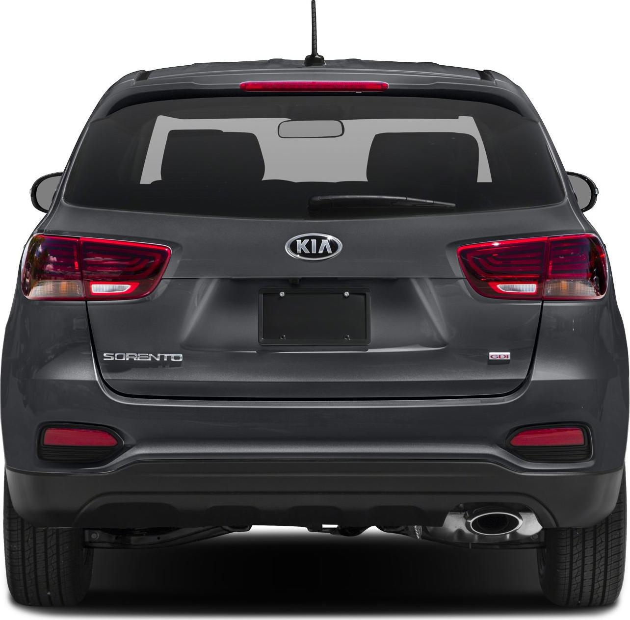 Rear design with distinct tail lights and GDI badge