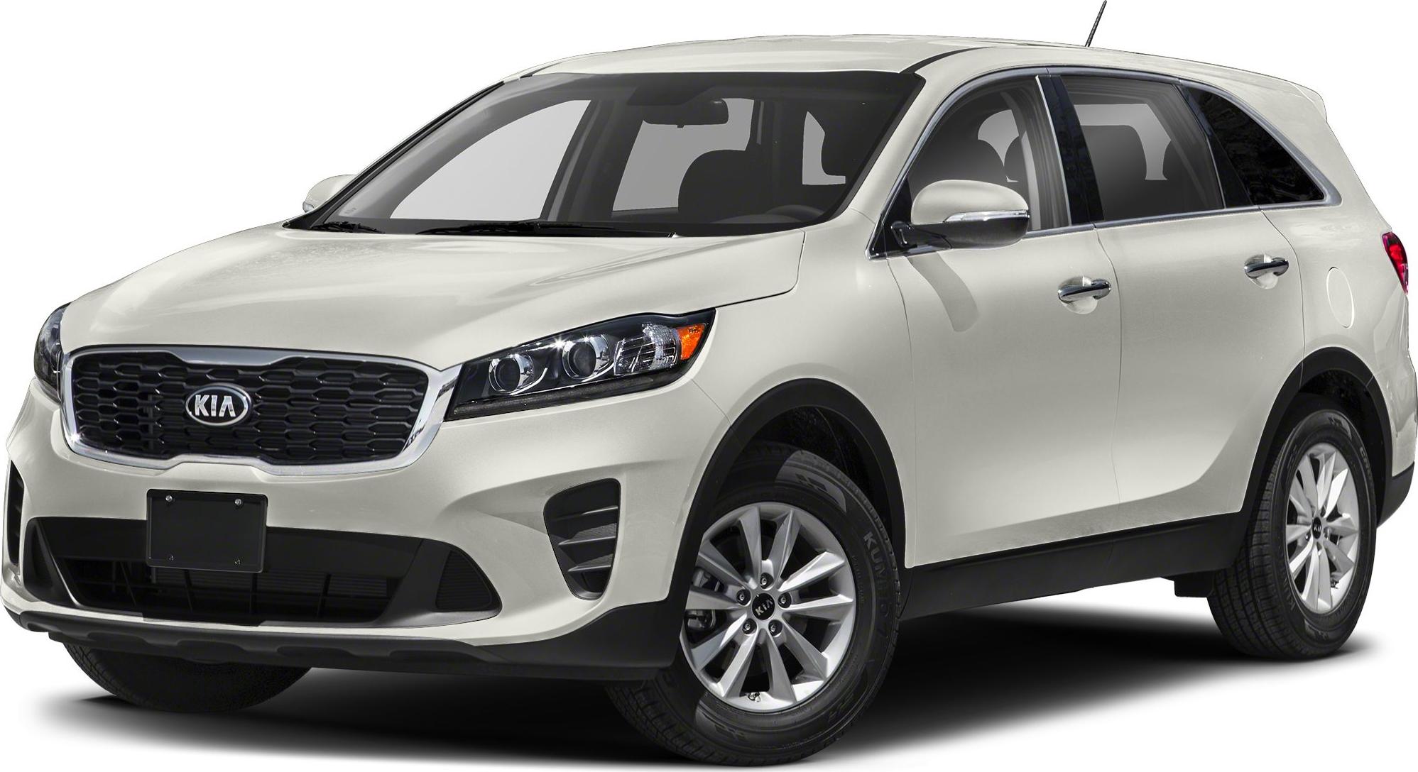 White SUV front-side view with sleek headlights and grille