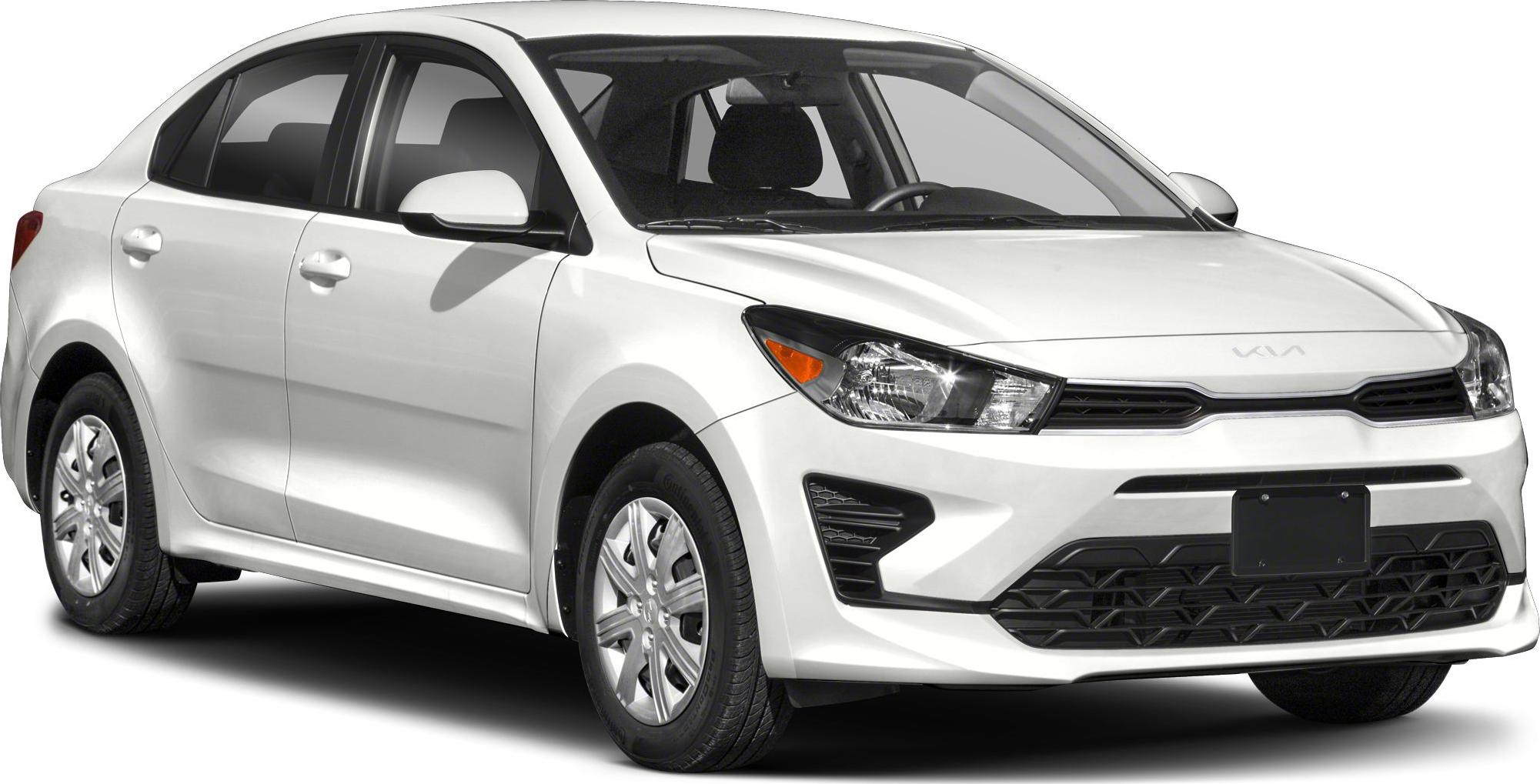 White sedan with distinctive front grille and angular headlights