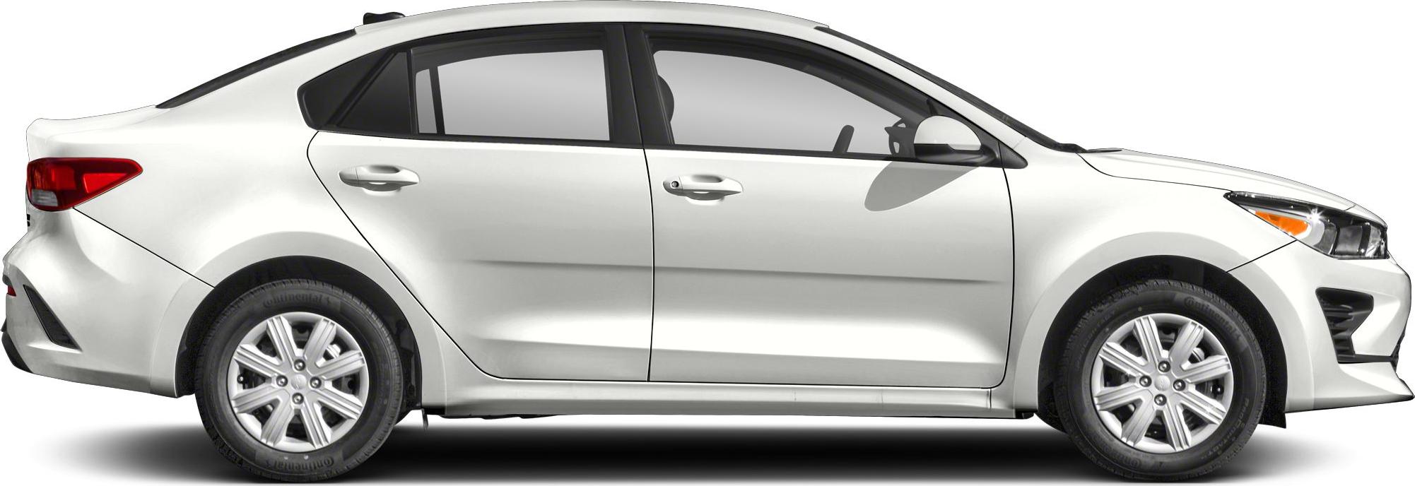 2021 Kia Rio IV Sedan (YB, facelift 2020) Side View Right