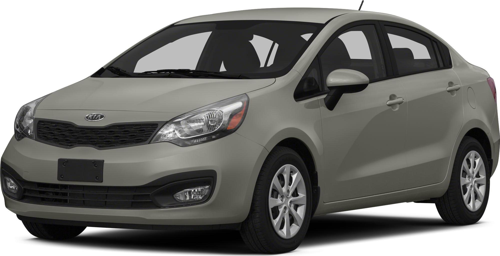Front and side view of a compact sedan showing headlights and grille