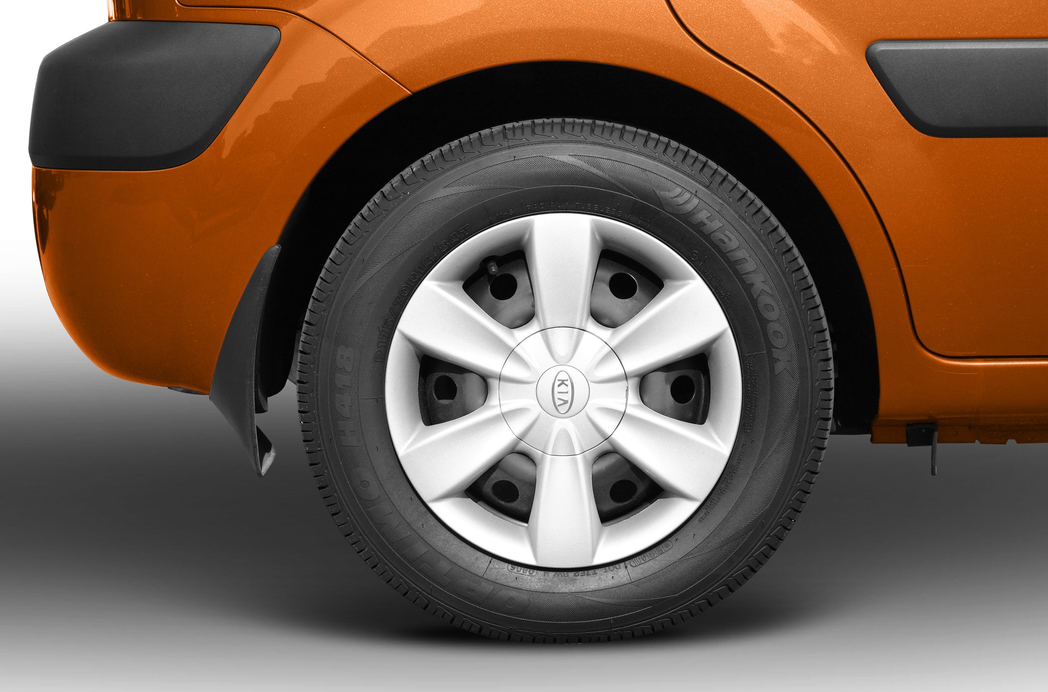 Alloy wheel and tire close-up showing design details