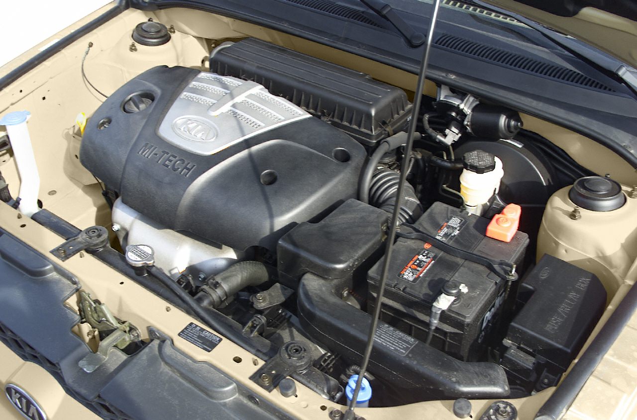 MI-TECH engine cover and detailed engine bay components